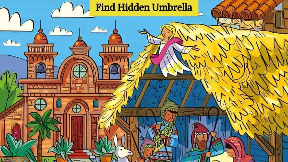 Find hidden umbrella