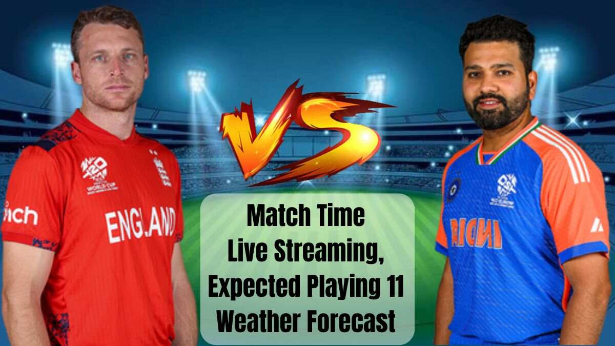 Ind vs Eng T20 World Cup 2024 Match Time, Live Streaming, Playing 11