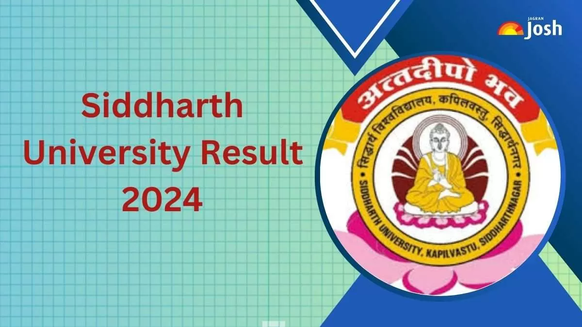 Get the Direct link to download Siddharth University Result 2024 PDF here.