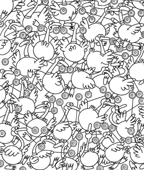 optical illusion iq test find hidden objects