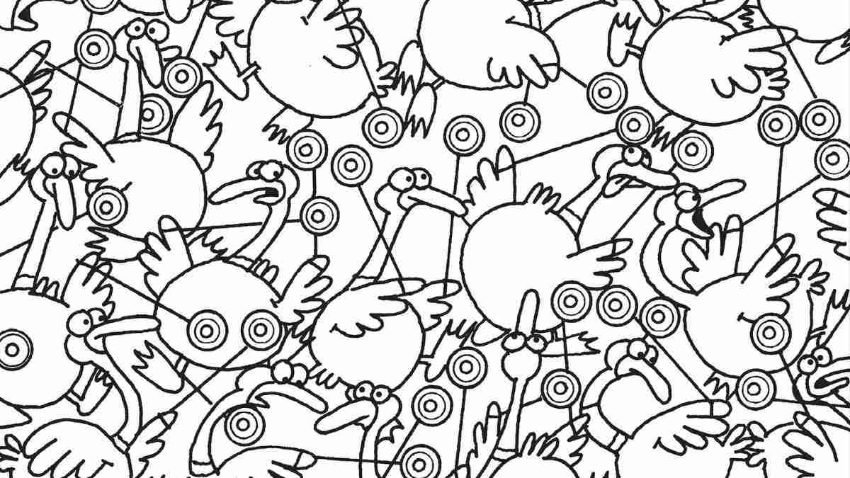 Optical Illusion IQ Test: Use Your Exceptional Pattern Recognition Skills To Spot The Bicycle In 12 Seconds!