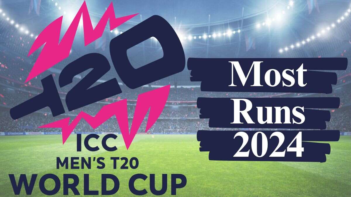 Most Runs in T20 World Cup 2024 List of Highest Run Scorers of Men's