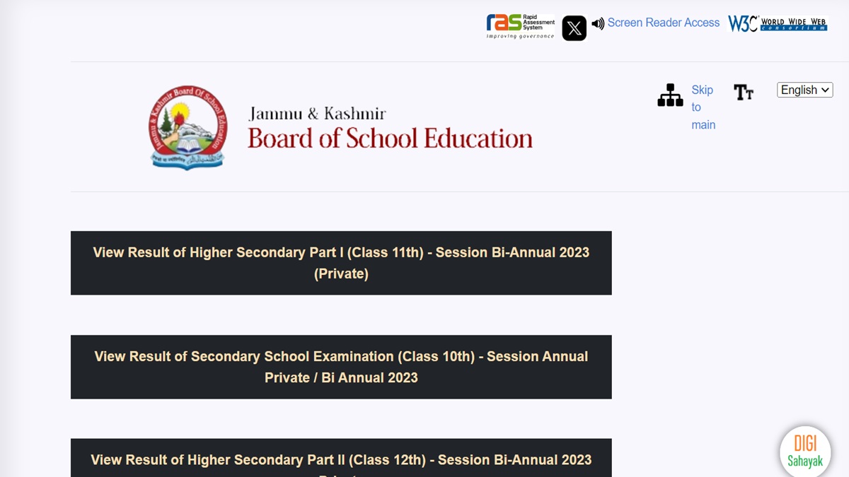 JKBOSE Class 12 Results 2024 Declared Check Expected Date and Time