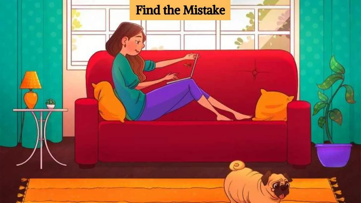 Find the mistake in living room