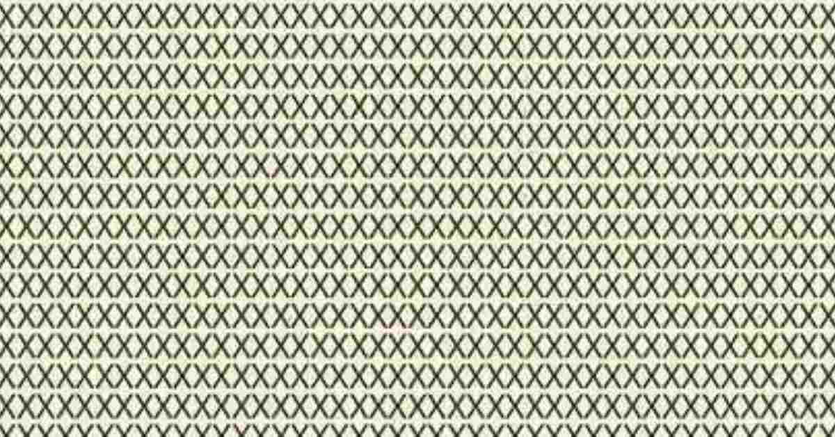 Brain Teaser: Test Your Eyesight By Determining if There an A Lurking in This Puzzle?