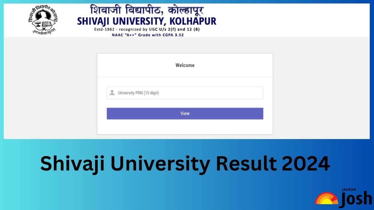 Shivaji University Result 2024 OUT at unishivaji.ac.in; Direct Link to ...