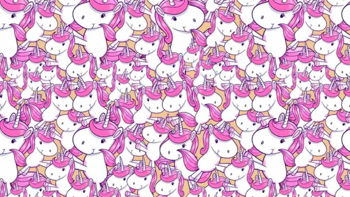 Picture Puzzle IQ Test: How Attentive Is Your Brain? Spot The Sheep Among Unicorns In 8 Seconds!