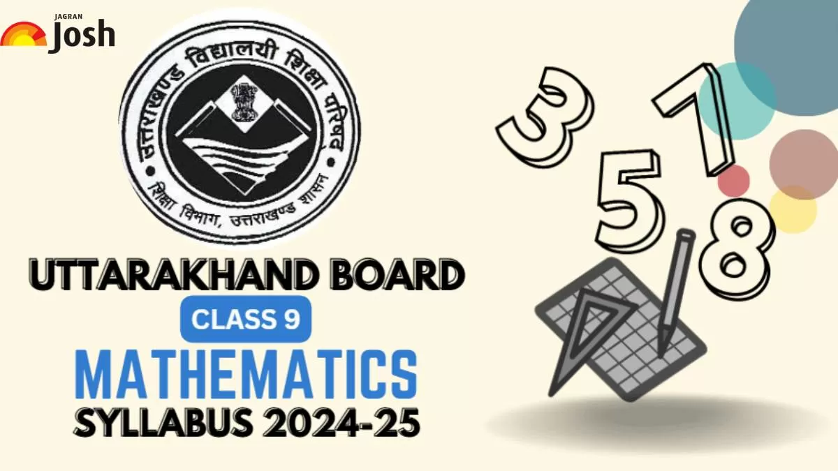 Download Uttarakhand Board Class 9 Maths Syllabus 2024-25 PDF