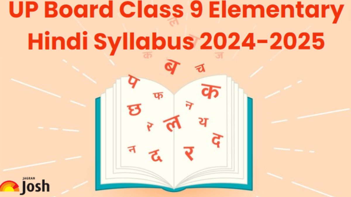 UP Board Class 9th Elementary Hindi Syllabus 2025: Download UP Board ...