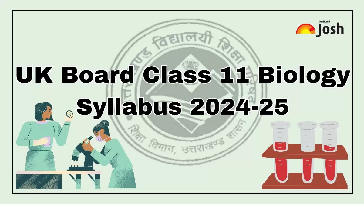 Get details of UK Board Class 11 Biology Syllabus 2024, for the academic year 2024-25