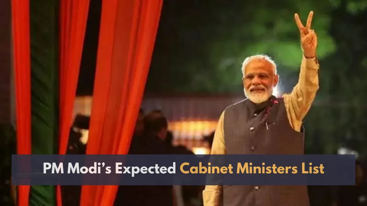 Check the expected cabinet ministers name in Modi 3.0 government
