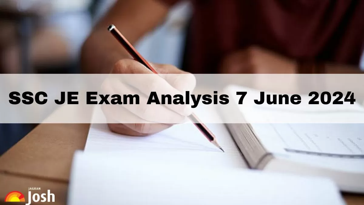 Know the detailed SSC JE Exam Analysis for 7 June 2024 here.