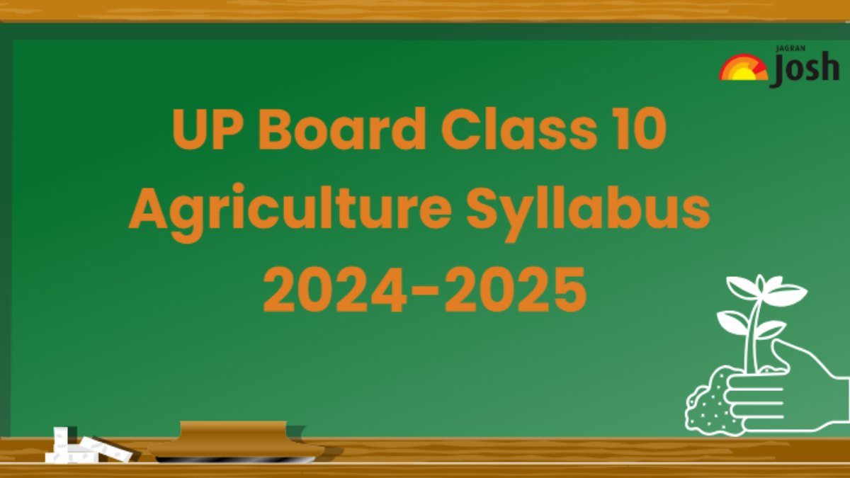 UP Board Class 10th Agriculture Syllabus 2025 Download UP Board Class