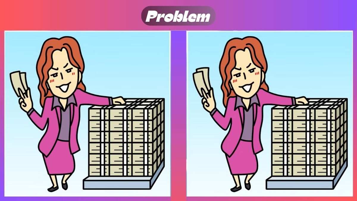 Find 3 Differences In 50 Seconds In This Greedy Lady Scene