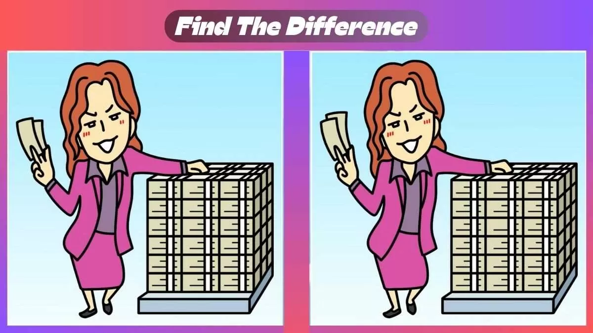 Find 3 Differences In 50 Seconds In This Greedy Lady Scene