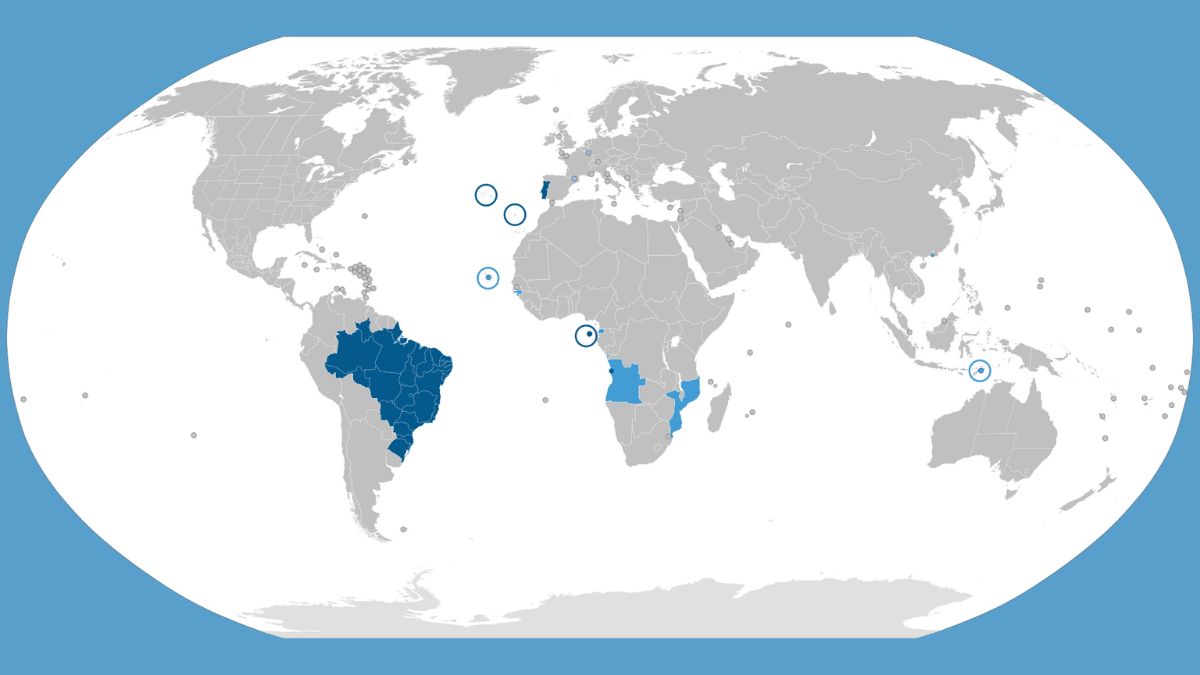 Countries and Territories where Portuguese is an Official Language