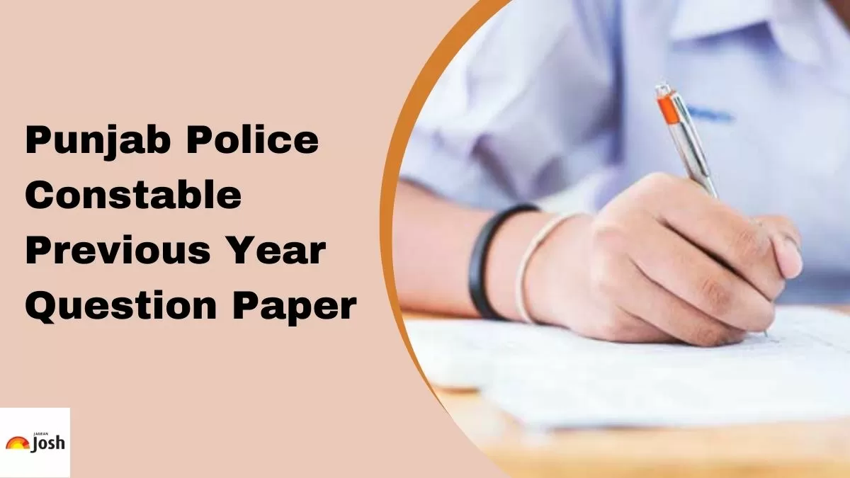 Get direct link to download Punjab Police Constable PYQs here.