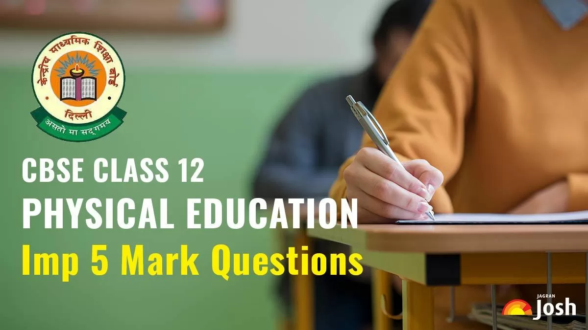 CBSE Class 12 Physical Education Important Long Answer Type Questions