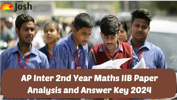 Get here AP Board Inter Mathematics Answer Key 2024 PDF 