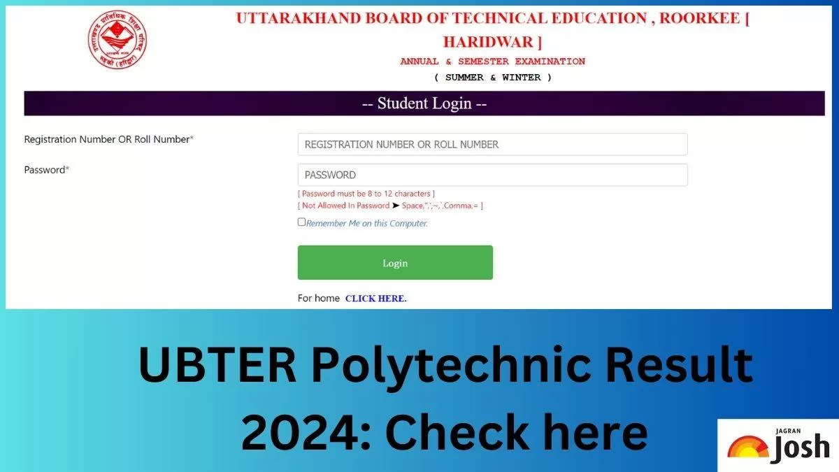 Get the Direct Link to Download UBTER Polytechnic 2024 Result PDF here.