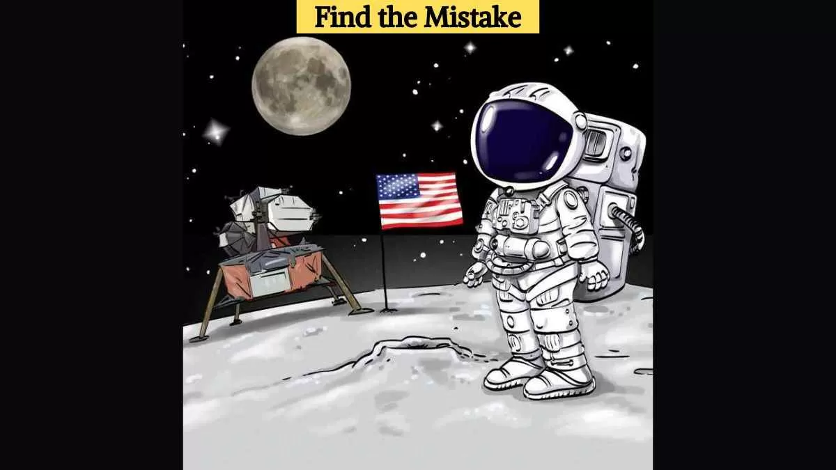 Find the mistake in space scene