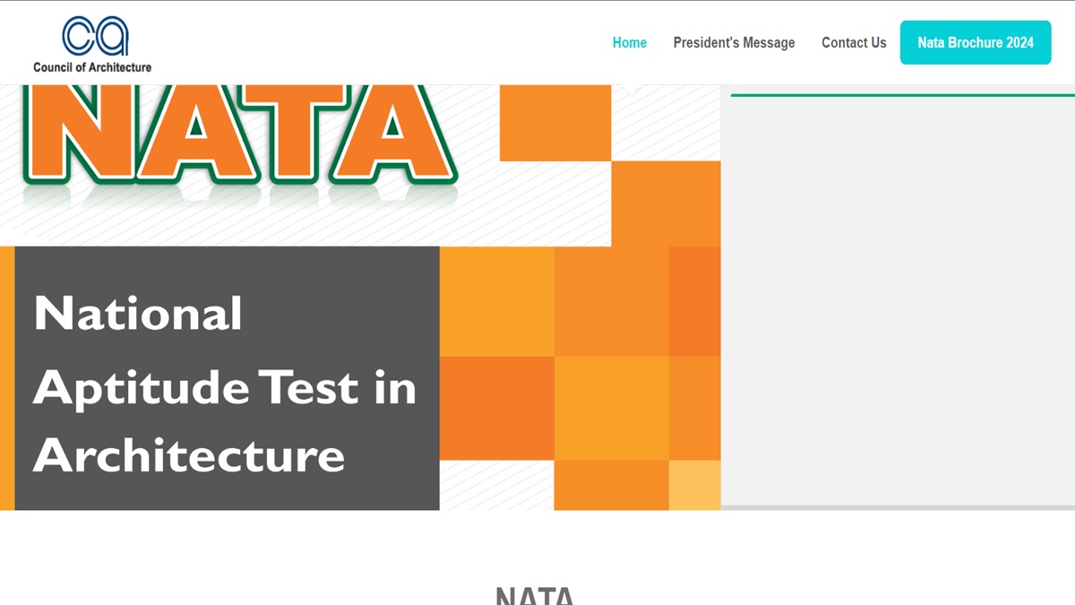 NATA Application Form 2024 OUT at nata.in, Get Registration Link, Last