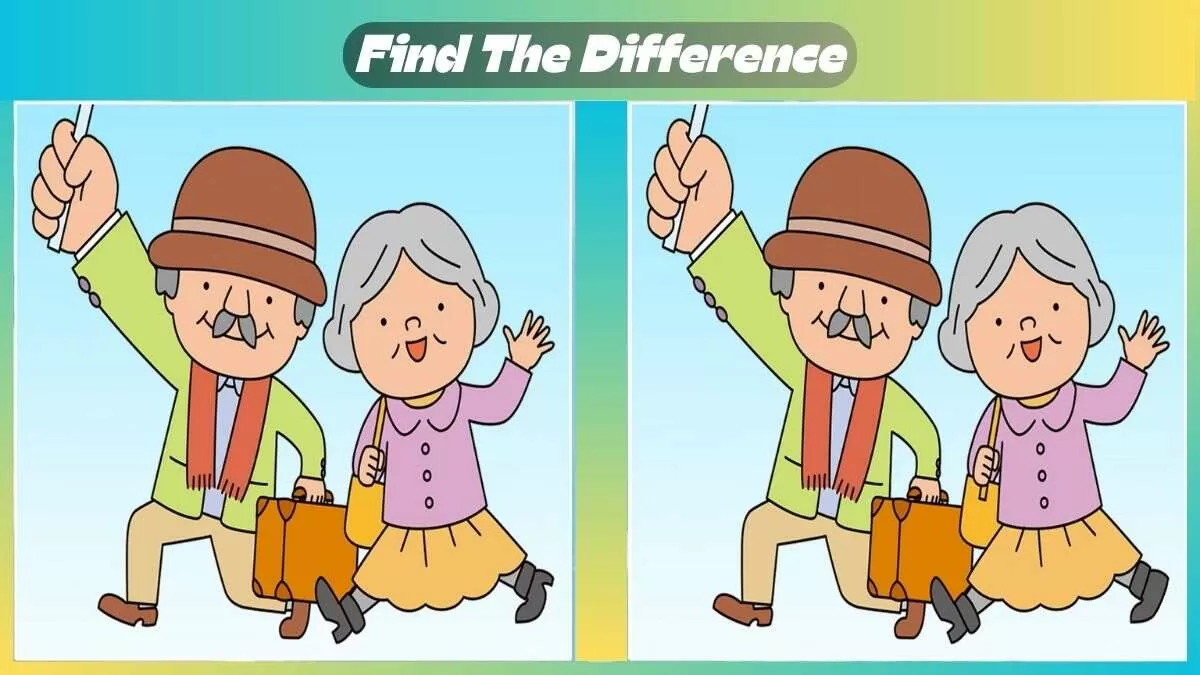 Find 3 Differences In 31 Seconds In Old Couple Scene