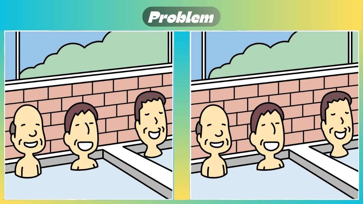 Find 3 Differences In 52 Seconds In Sauna Bathing Scene