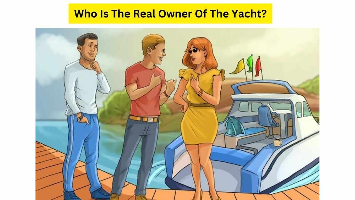 Guess Who Is The Real Owner Of The Yacht Within 5 Seconds. Try Your Luck!