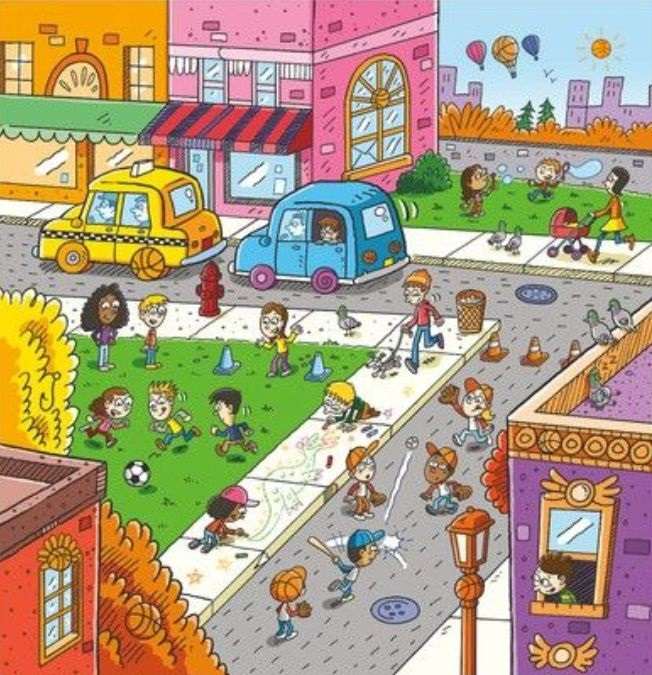 optical illusion to test iq find hidden objects