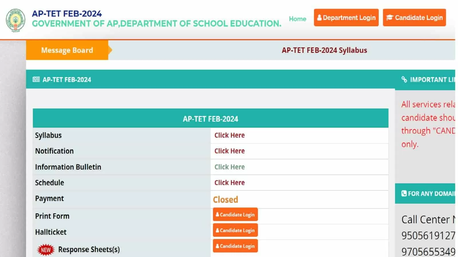 AP TET Results 2024 at aptet.apcfss.in Manabadi APTET Result Direct