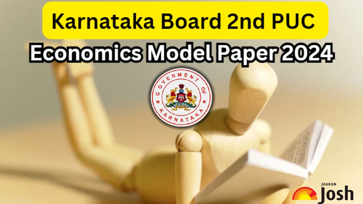 Karnataka Nd Puc Economics Model Test Paper Download Class Sample Paper Pdf