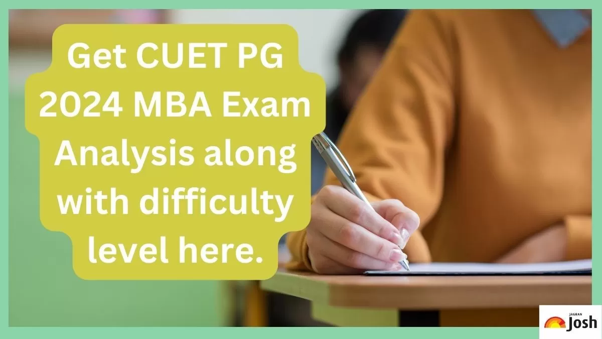 CUET PG 2024 MBA Exam Analysis