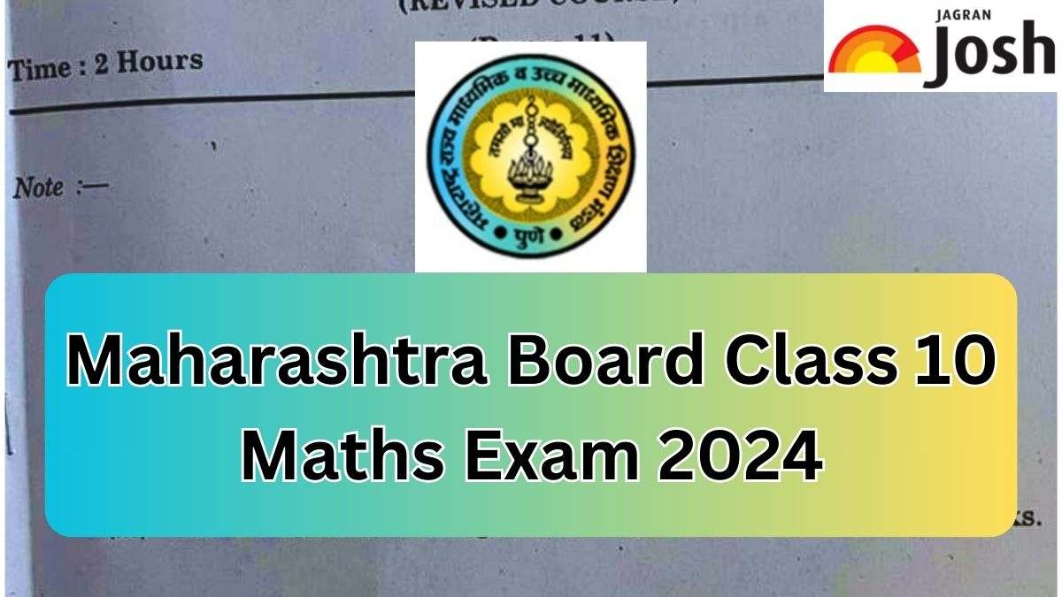 Maharashtra Board 10th Maths Question Paper, Answer Key and Paper