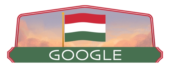 Google Doodle Celebrates Hungary National Day 2024