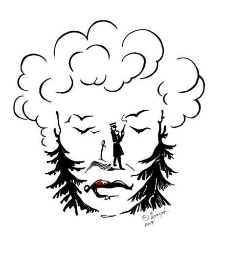 who is the witness in the picture