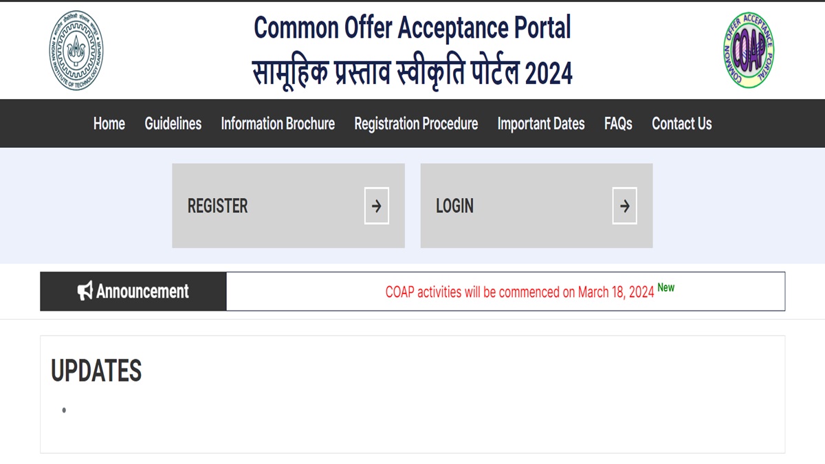 GATE COAP 2024 Registration Begin Today