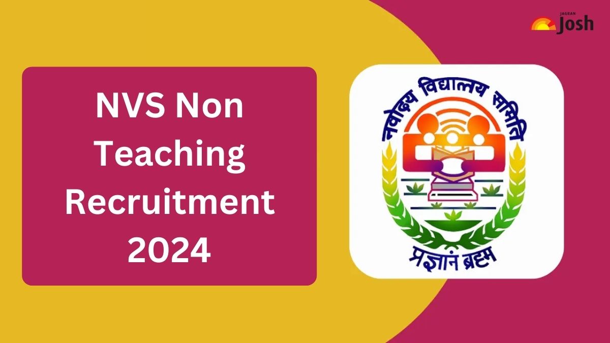 NVS Recruitment 2024: नवोदय विद्यालय में 1377 नॉन टीचिंग पदों पर नौकरियां, 1 लाख रुपए तक सैलरी