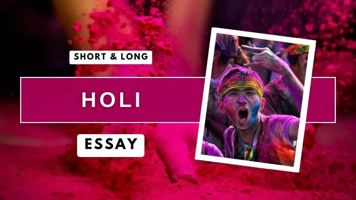 Get here Essay on Holi in English in Easy and Simple Lines.