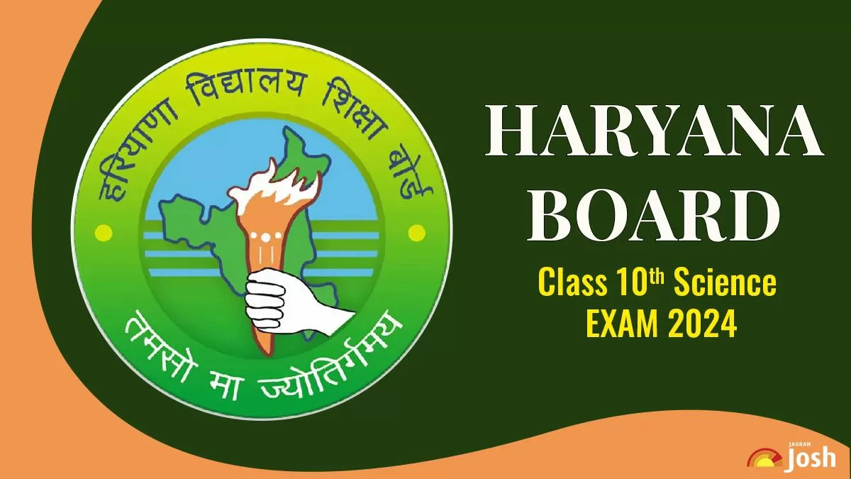 Haryana Board Class 10 Science Question Paper 2024 with Answer Key
