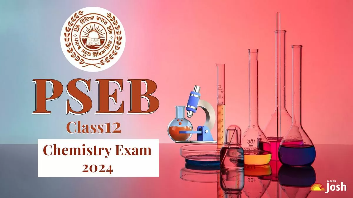 PSEB Class 12 Chemistry Question Paper 2024 with Answer Key