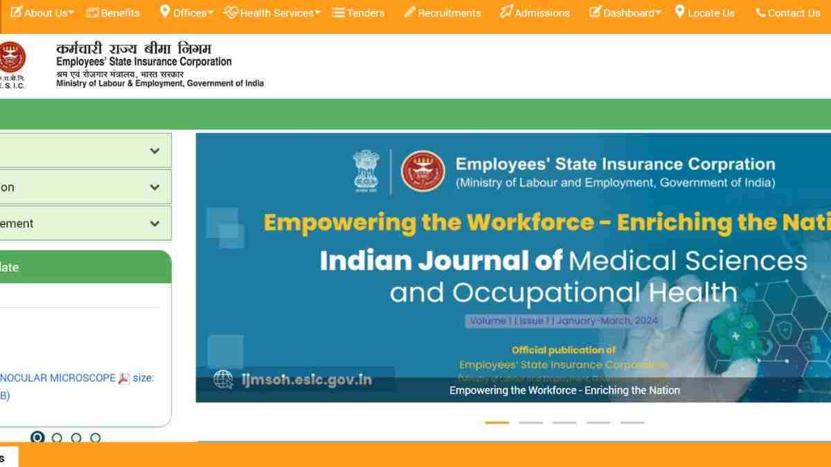 ESIC Faculty Recruitment 2024: कर्मचारी राज्य बीमा निगम में फैकल्टी पदों पर निकली भर्ती, जानें कैसे करें आवेदन?  
