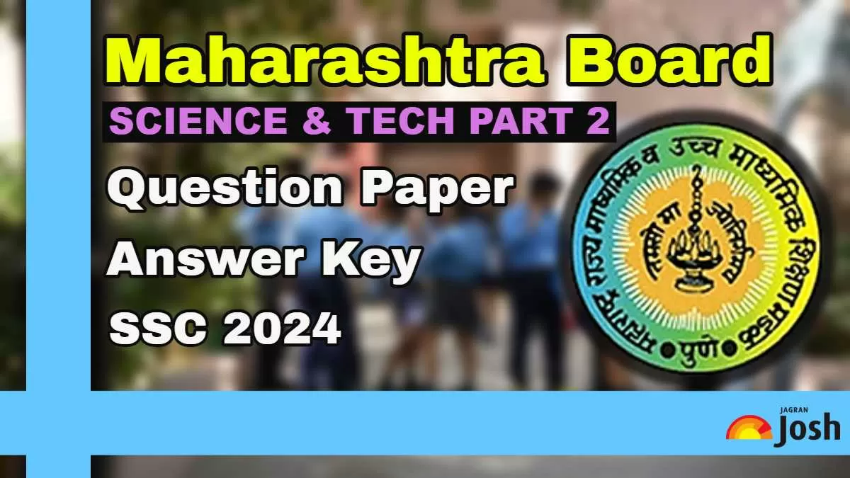 Maharashtra Board SSC Science And Technology 2 Question Paper 2024 PDF ...