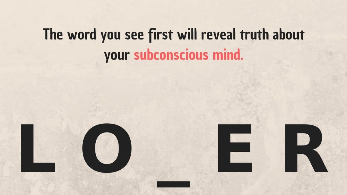 what you see first reveals your personality