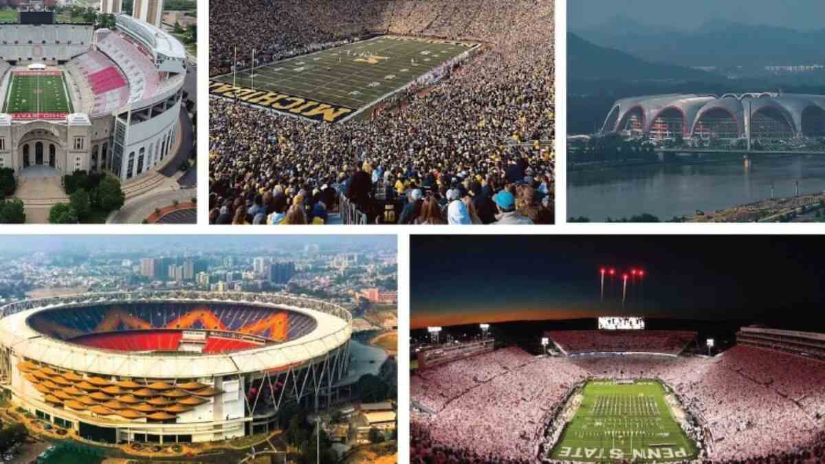 largest stadiums in the world 2024