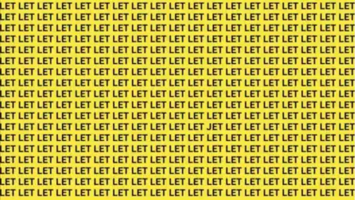 Optical Illusion IQ Test: Can You Spot One Odd Word In 12 Seconds?