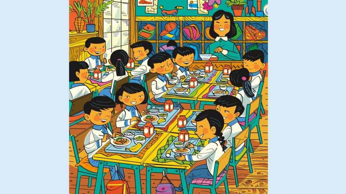 Only 1% With Sharp Vision Can Spot An Envelope And A Comb In This Classroom In 12 Seconds!