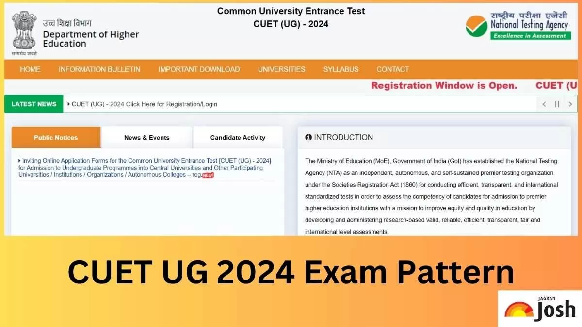 Check CUET UG Exam Pattern and Marking Scheme here