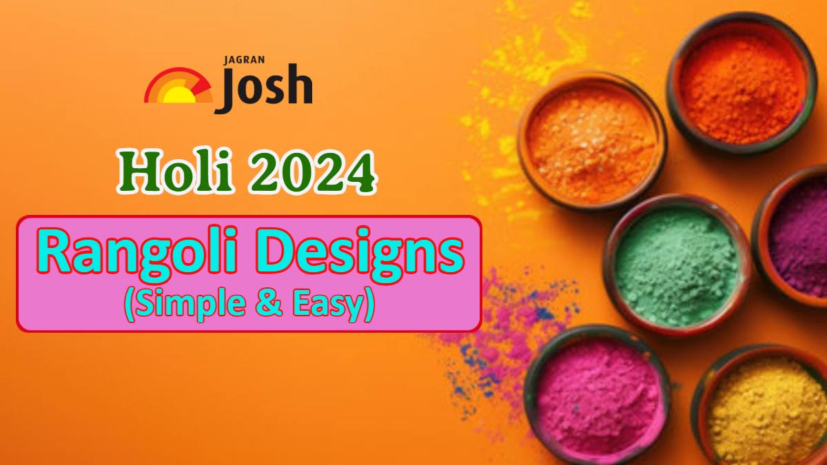 Holi Rangoli Design 2024: Easy & Beautiful Rangoli Designs for Students