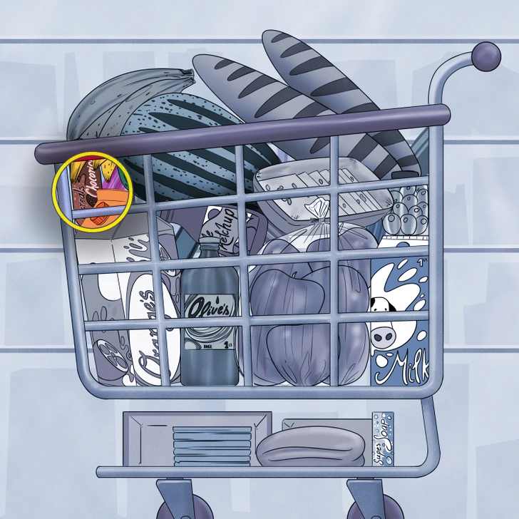 the cereal box is here